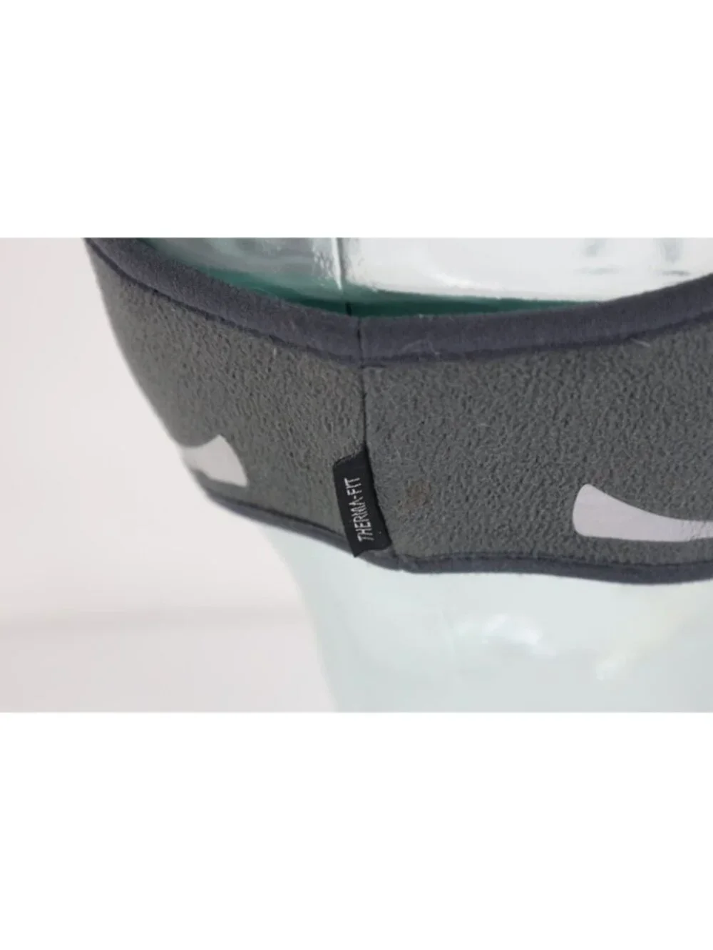 Vintage Y2K Nike Therma Fit Travis Scott Mini Swoosh Reflective Fleece Headband